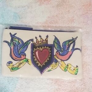 BRIGHTON NWT Love of Art Zipper Pouch